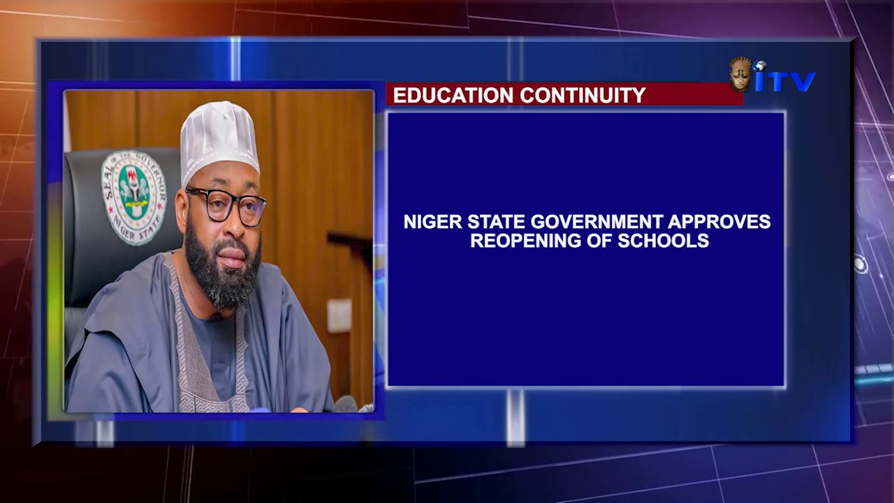 Education Continuity: Niger State Government Approves Reopening Of Schools