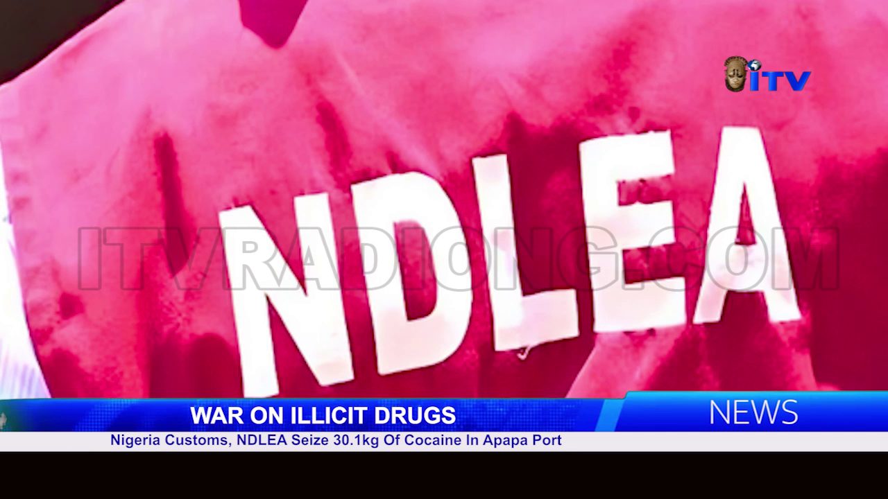 WAR ON ILLICIT DRUGS: Nigeria Customs, NDLEA Seize 30.1kg Of Cocaine In Apapa Port