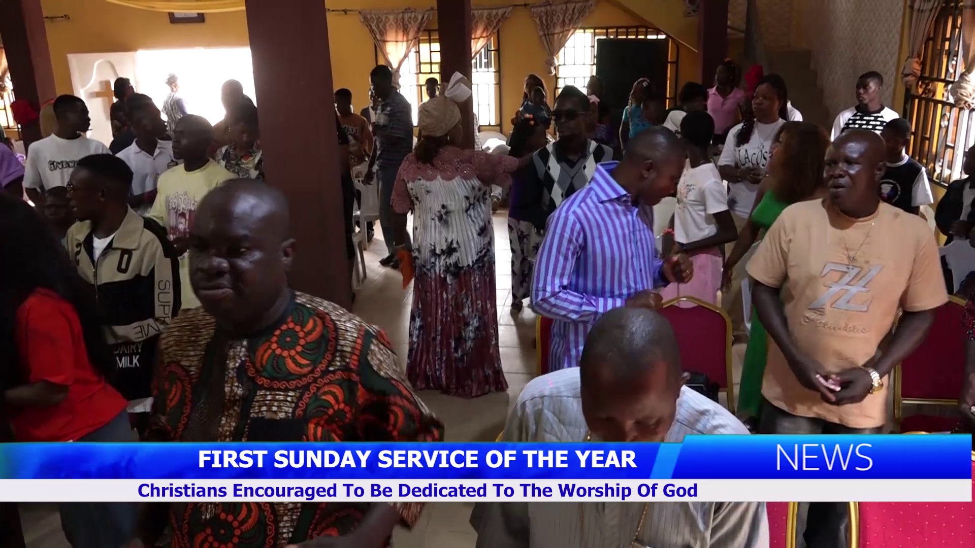 Christians Encouraged To Be Dedicated To The Worship Of God