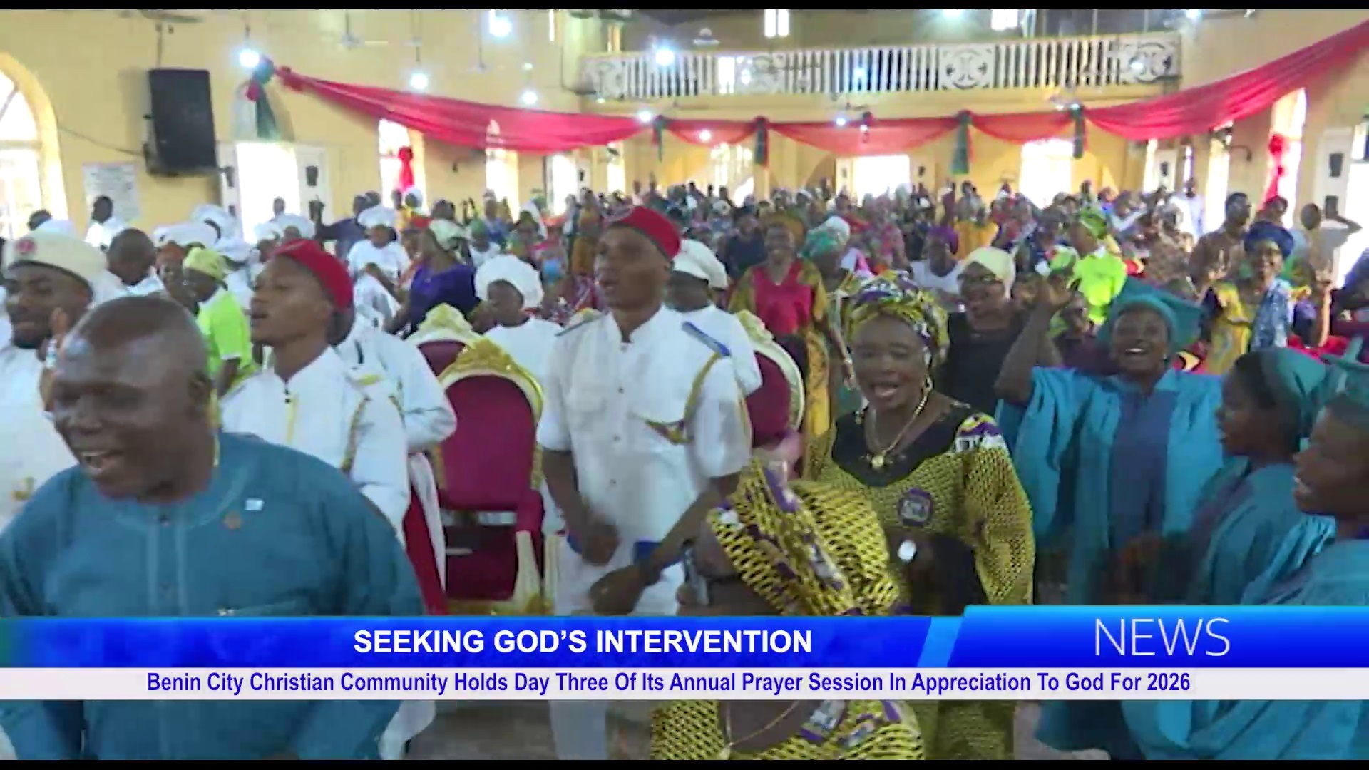 Benin City Christian Community Holds Day Three Of Its Annual Prayer Session In Appreciation To God For 2026