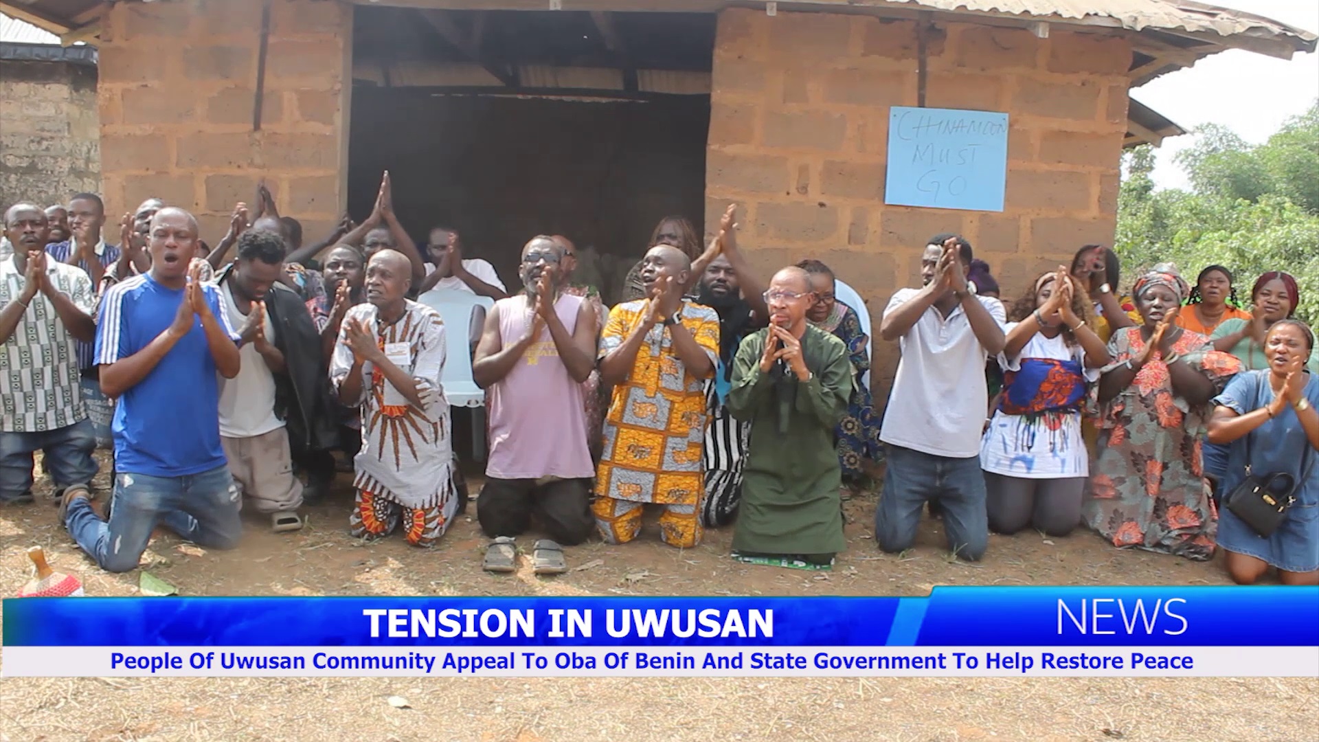 ‎People Of Uwusan Community Appeal To Oba Of Benin And State Government To Help Restore Peace