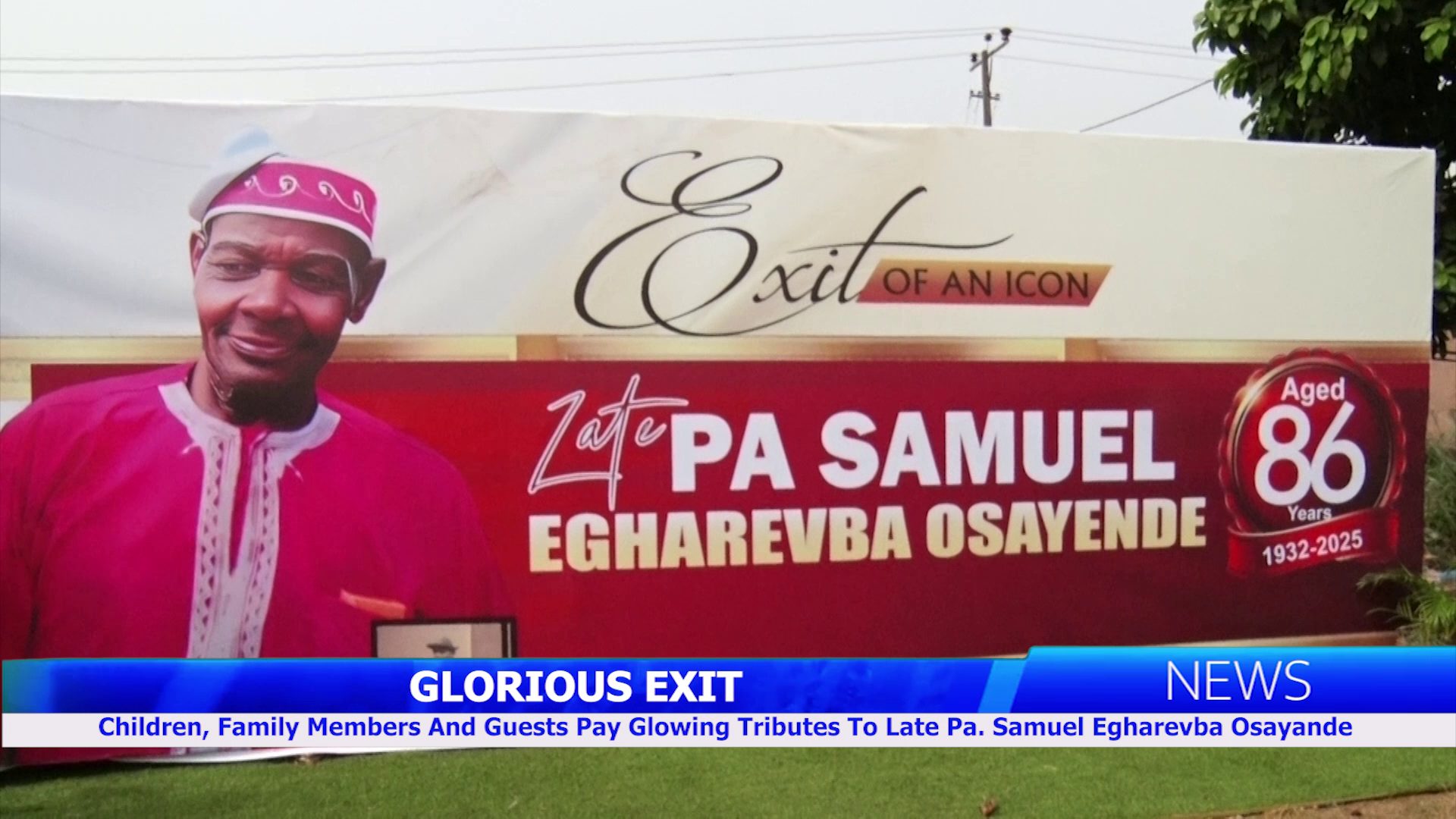 ‎Children, Family Members And Guests Pay Glowing Tributes To Late Pa. Samuel Egharevba Osayande