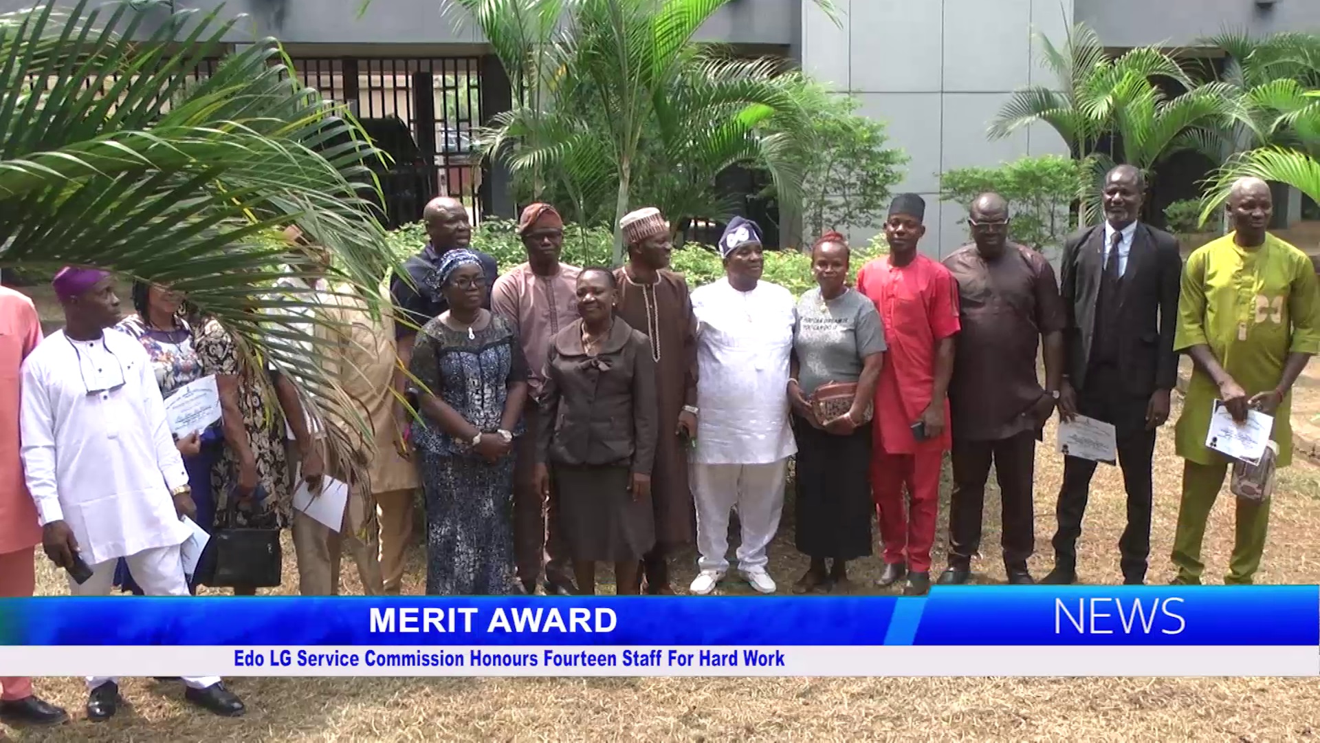 Edo LG Service Commission Honours Fourteen Staff For Hard Work
