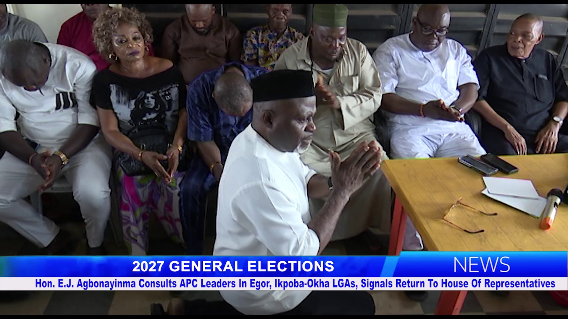 Hon. E.J. Agbonayinma Consults APC Leaders In Egor, Ikpoba-Okha LGAs, Signals Return To House Of Representatives