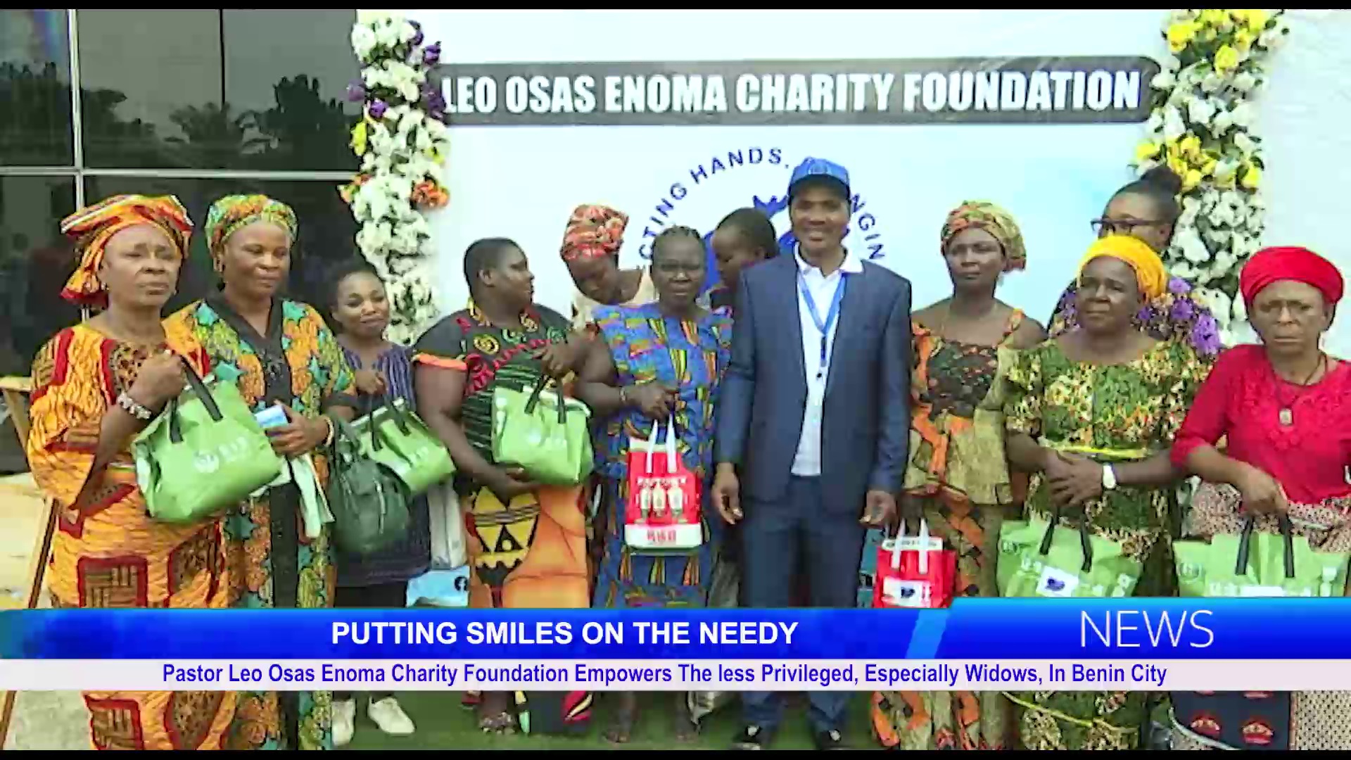 Pastor Leo Osas Enoma Charity Foundation Empowers The Less Privileged, Especially Widows, In Benin