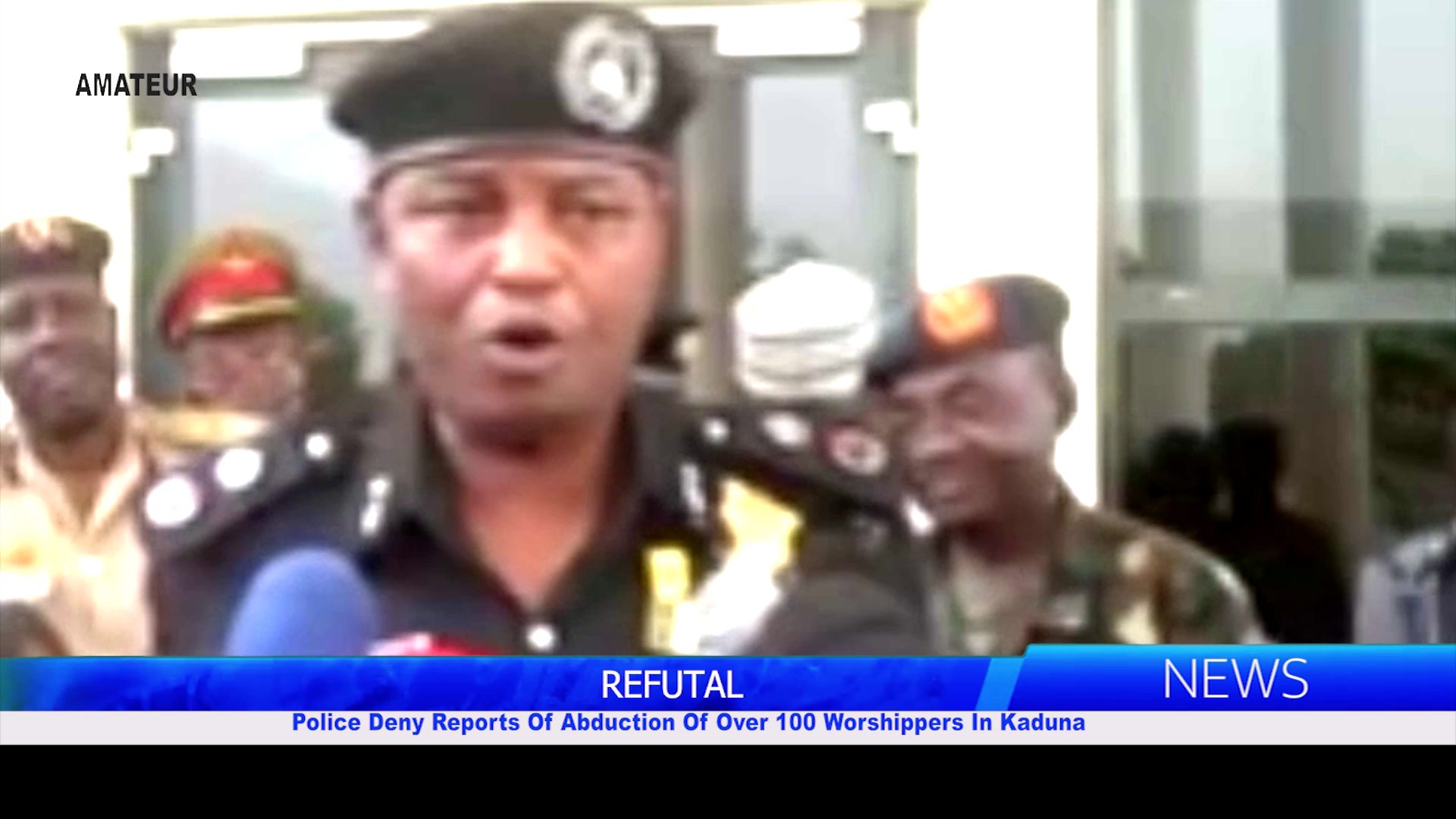 Police Deny Reports Of Abduction Of Over 100 Worshippers In Kaduna