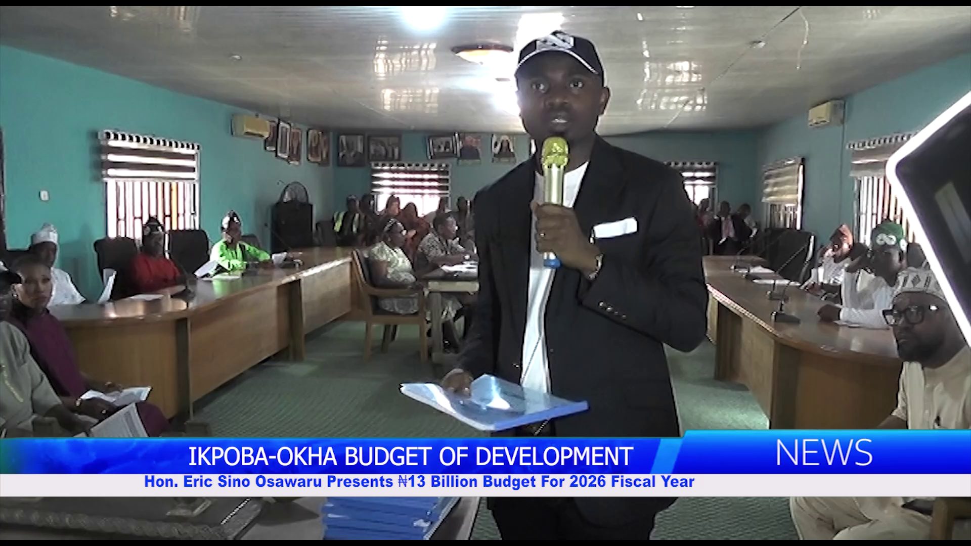Hon. Eric Sino Osawaru Presents ₦13 Billion Budget For 2026 Fiscal Year