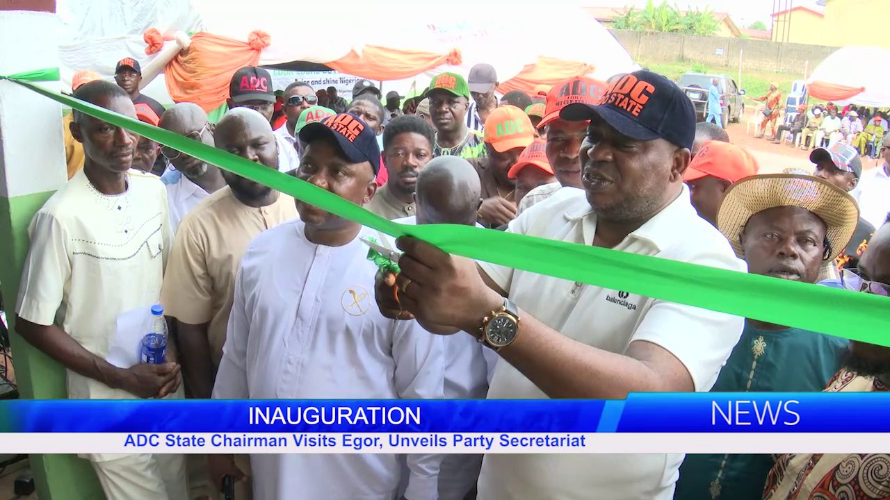 ADC State Chairman Visits Egor, Unveils Party Secretariat
