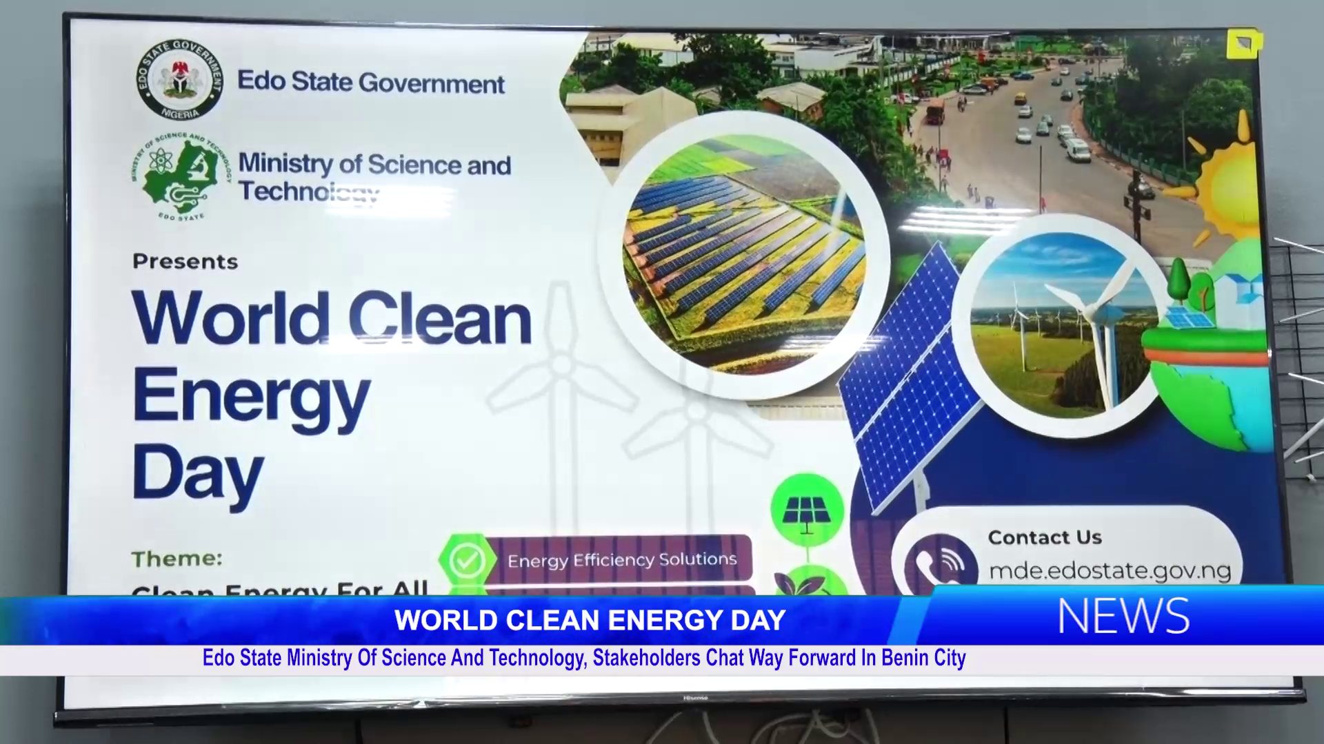 Edo State Ministry Of Science & Technology, Stakeholders Chat Way Forward On Efficient Power Supply