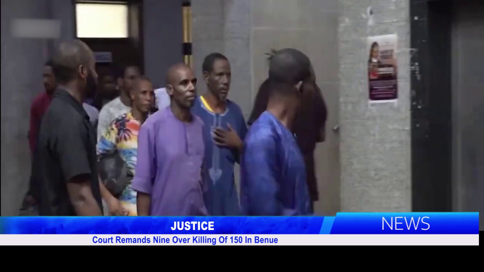 Court Remands Nine Over Killing Of 150 In Benue