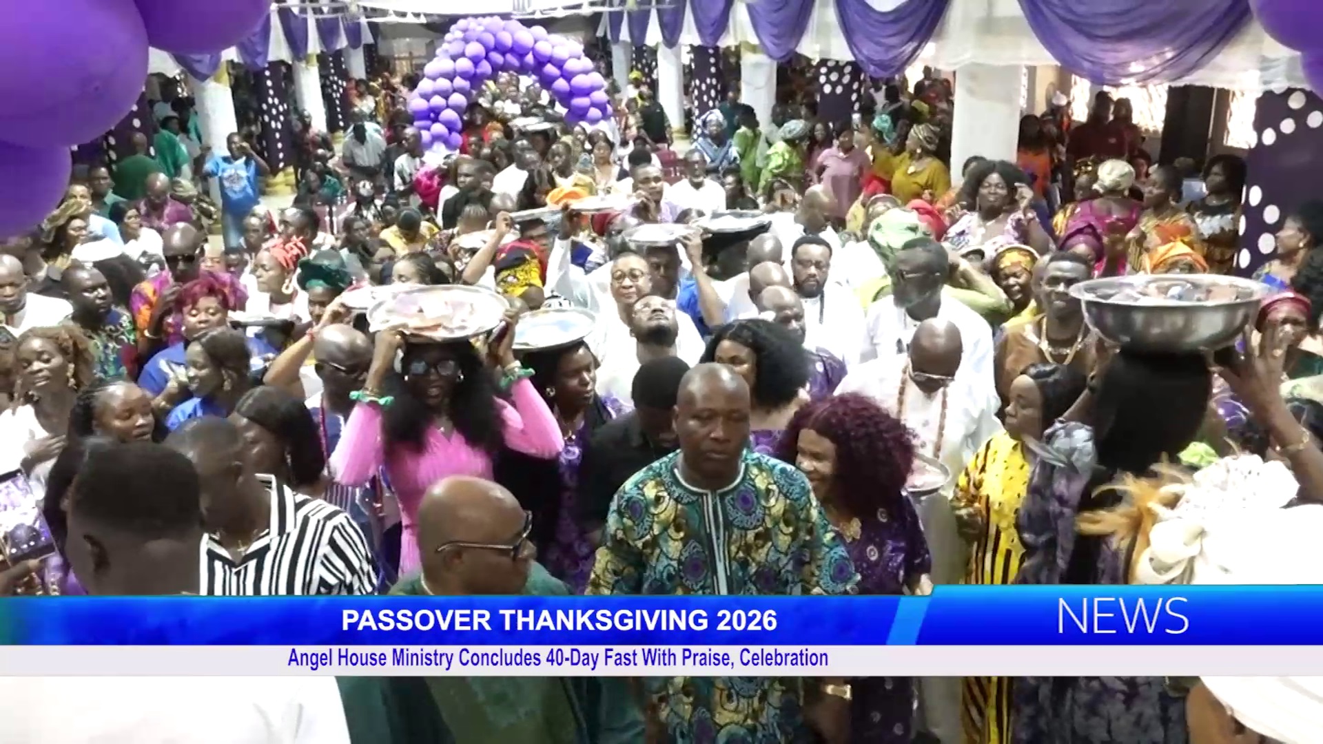 Angel House Ministry Concludes 40-Day Fast With Praise, Celebration