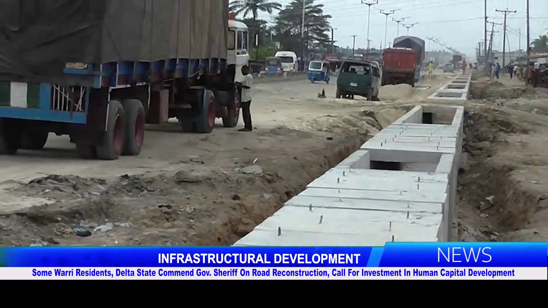 Some Warri Residents, Delta State Commend Gov. Sheriff On Road Reconstruction, Call For Investment In Human Capital Development