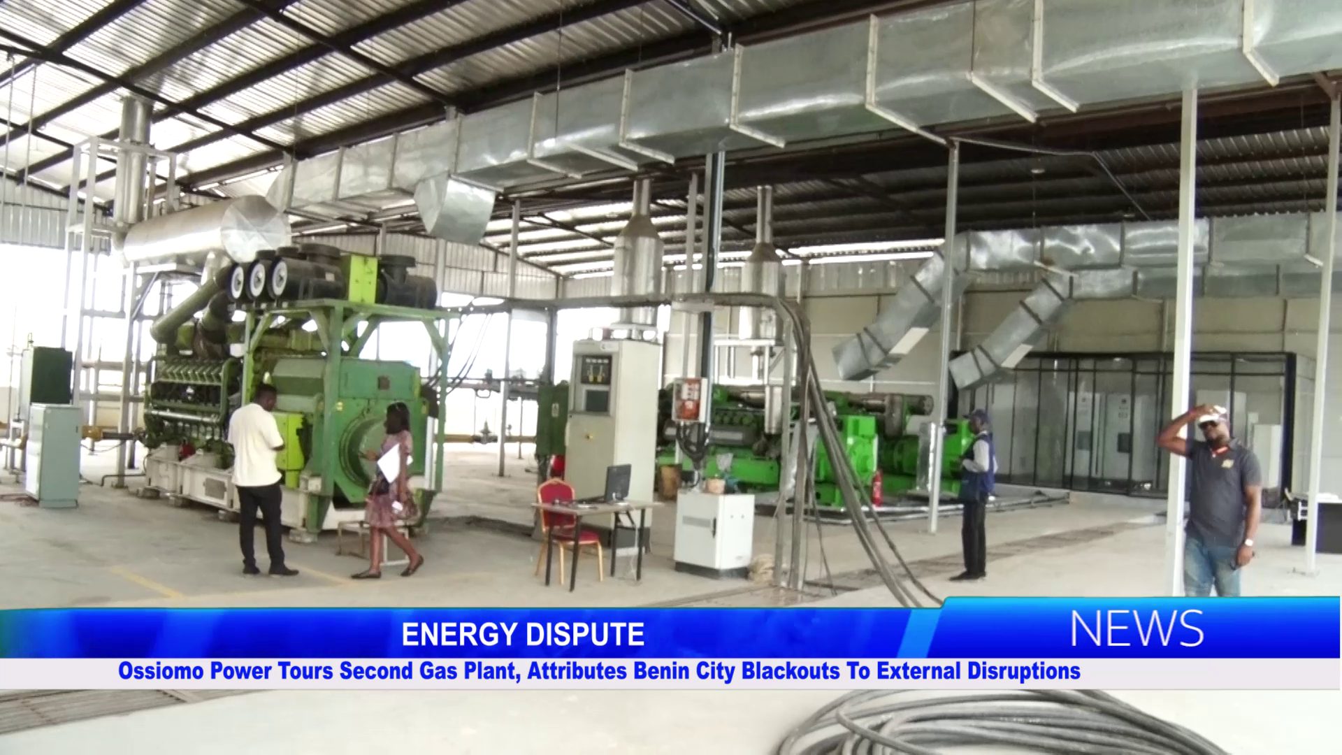 Ossiomo Power Tours Second Gas Plant, Attributes Benin City Blackouts To External Disruptions