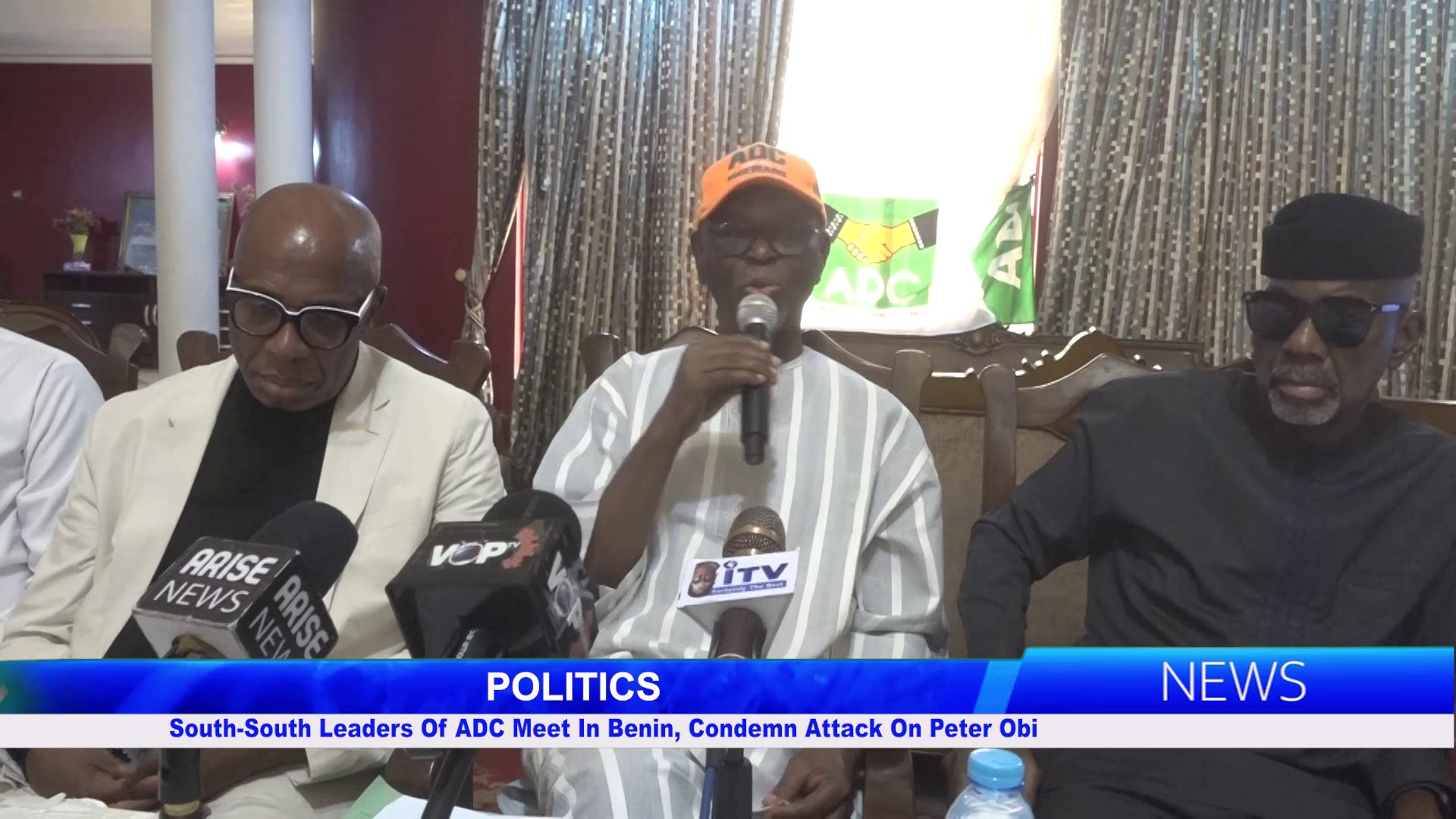 South-South Leaders Of ADC Meet In Benin, Condemn Attack On Peter Obi