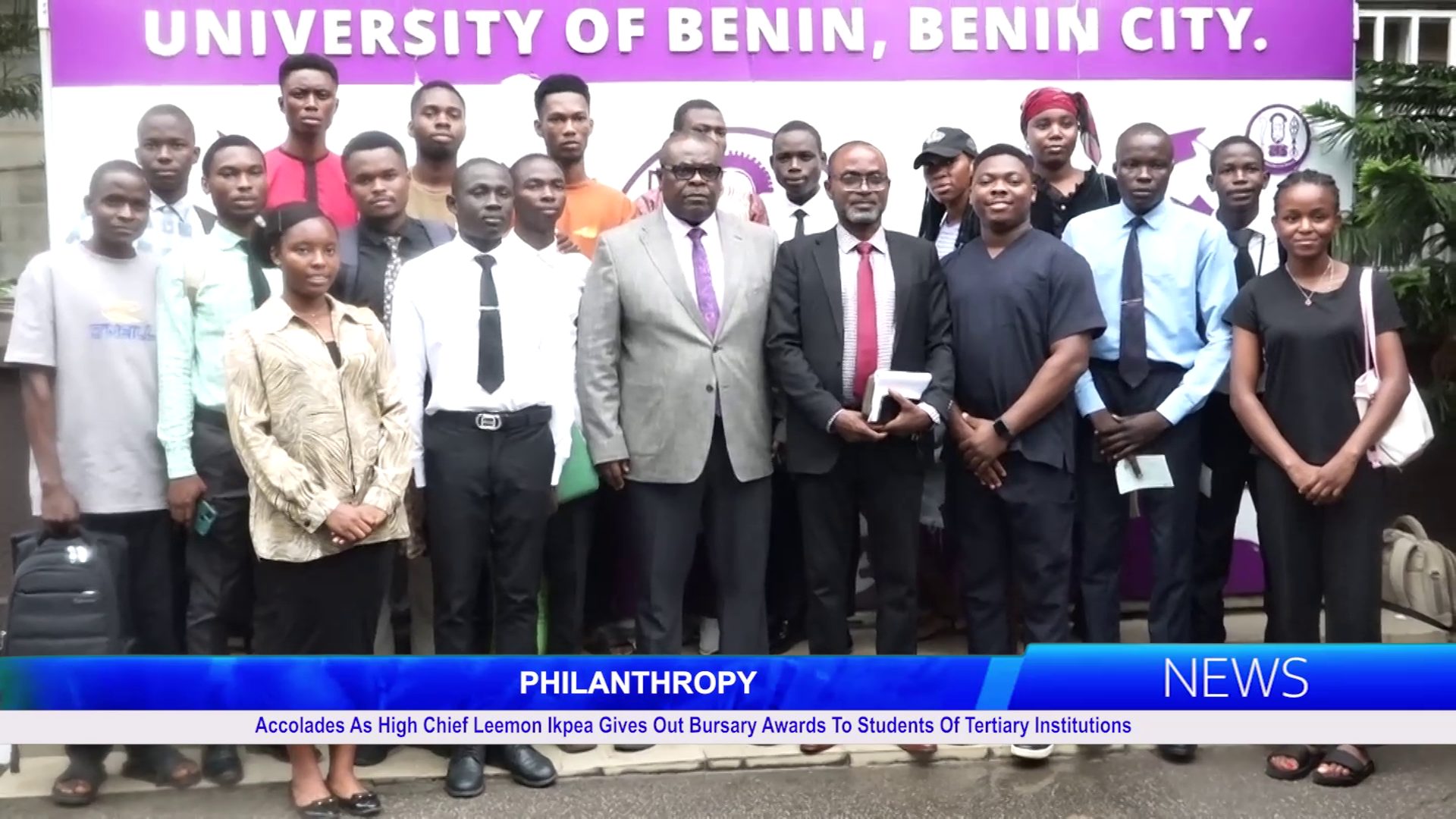 Accolades As High Chief Leemon Ikpea Gives Out Bursary Award To Students If Tertiary Institutions