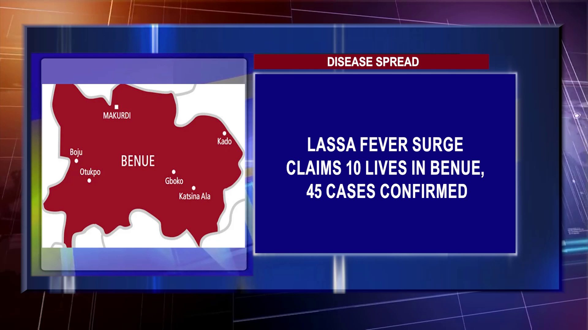 Lassa Fever Surge Claims 10 Lives In Benue, 45 Cases Confirmed