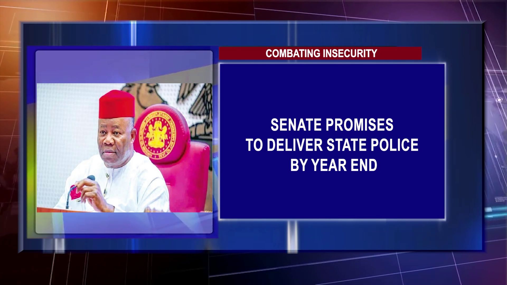 Senate Promises To Deliver State Police By Year’s End