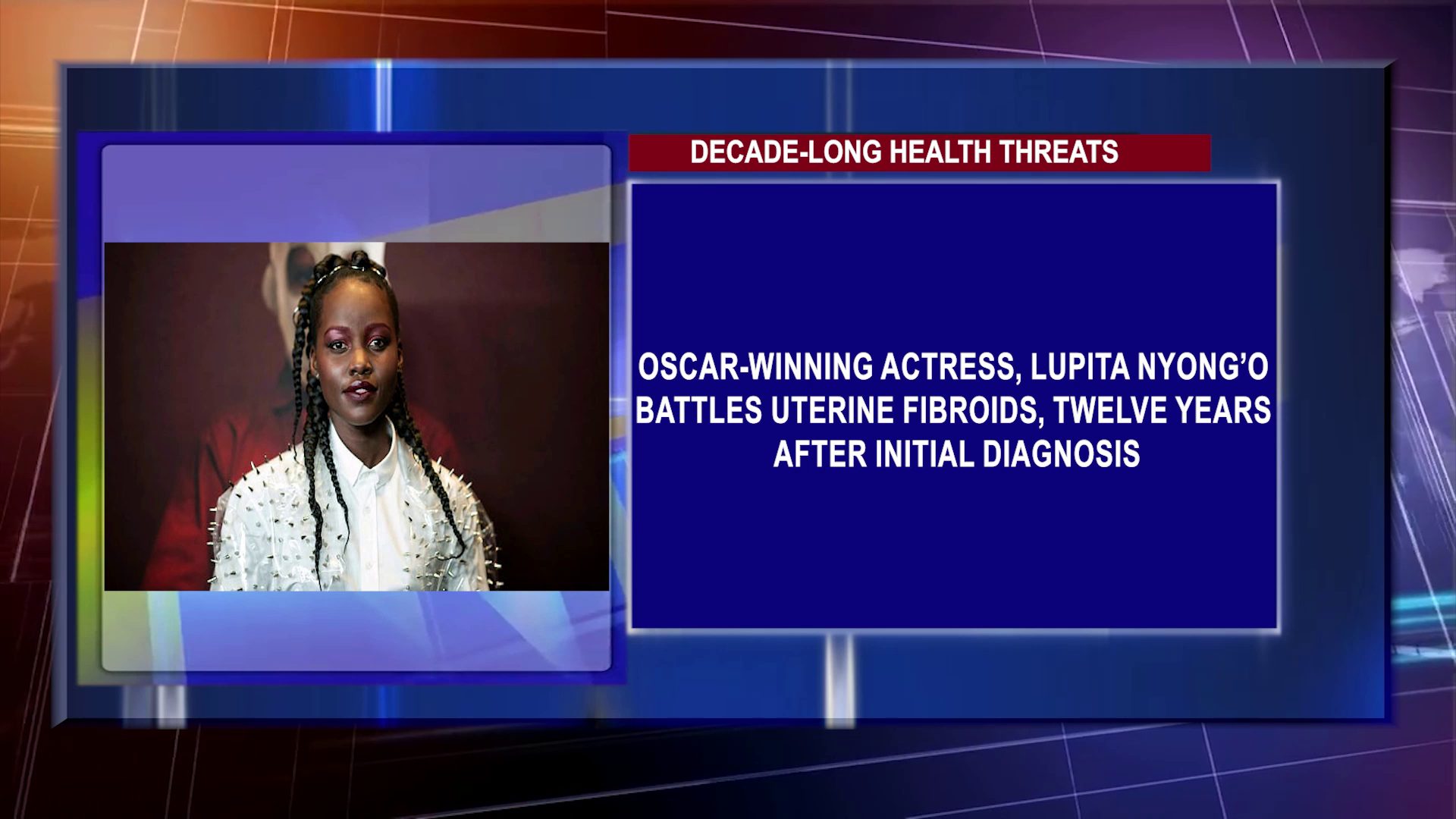 Oscar-Winning Actress, Lupita Nyong’o Battles Uterine Fibroids, Twelve Years After Initial Diagnosis