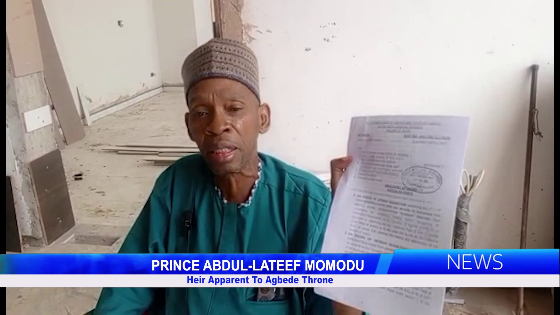 Heir Apparent, Prince Abdul-Lateef Momodu Warns Against Defiance Of Court Judgement, Govt. Directive