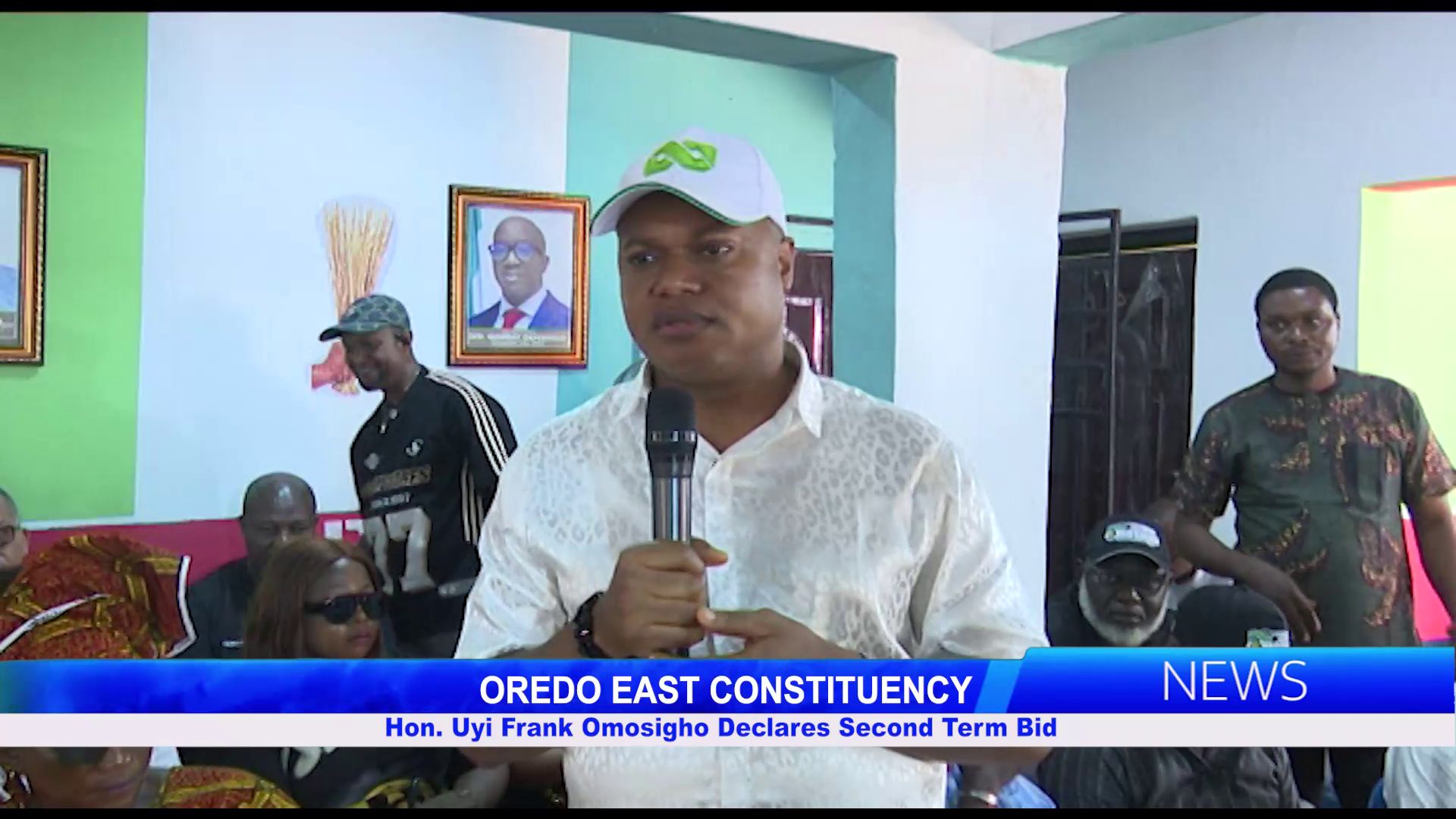 OREDO EAST CONSTITUENCY: Hon. Uyi Frank Omosigho Declares Second Term Bid