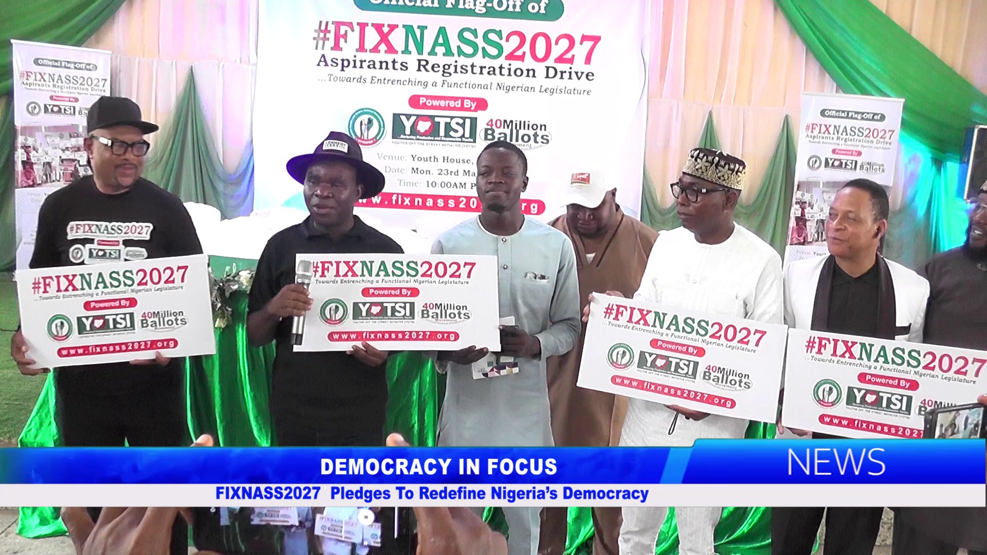 FIXNASS2027 Pledges To Redefine Nigeria’s Democracy