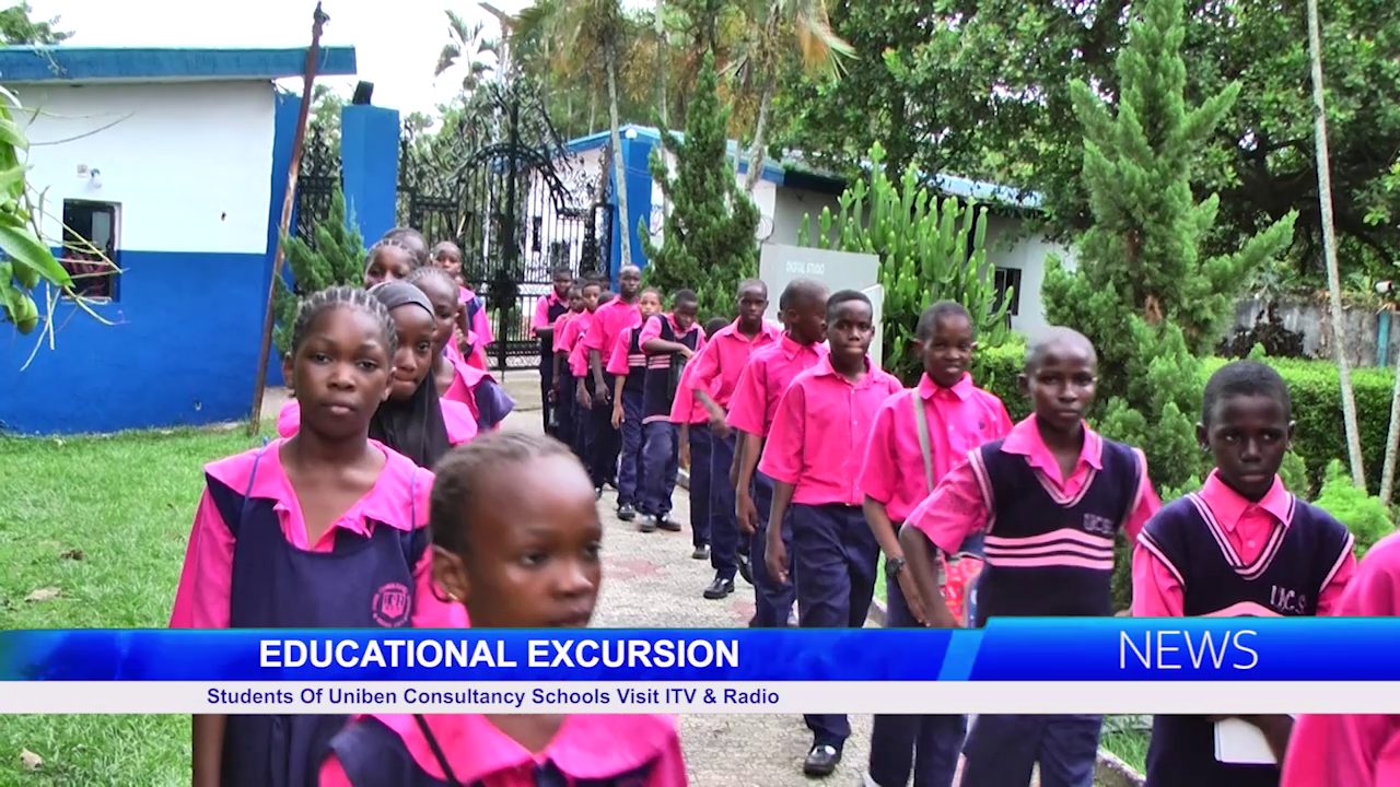 Students Of Uniben Consultancy Schools Visit ITV & Radio