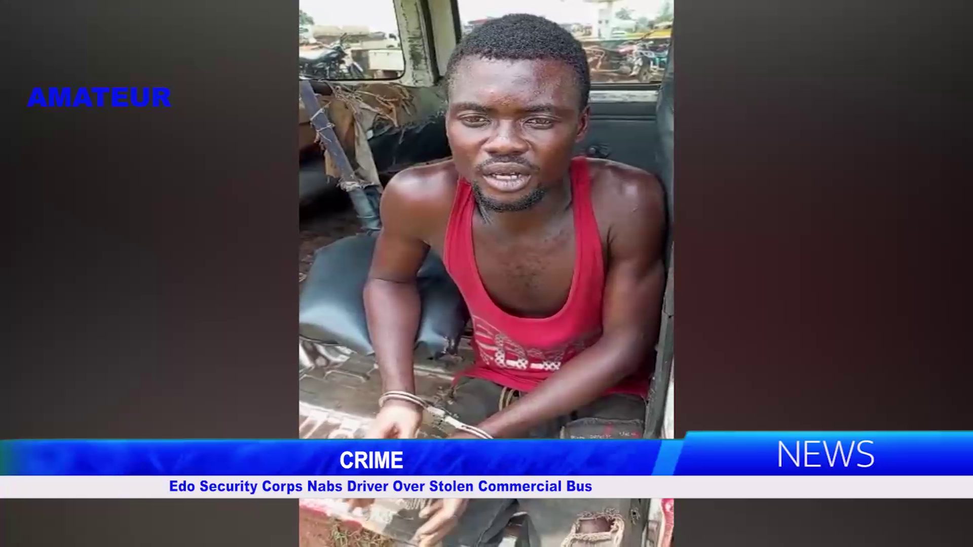 Edo Security Corps Nabs Driver Over Stolen Commercial Bus
