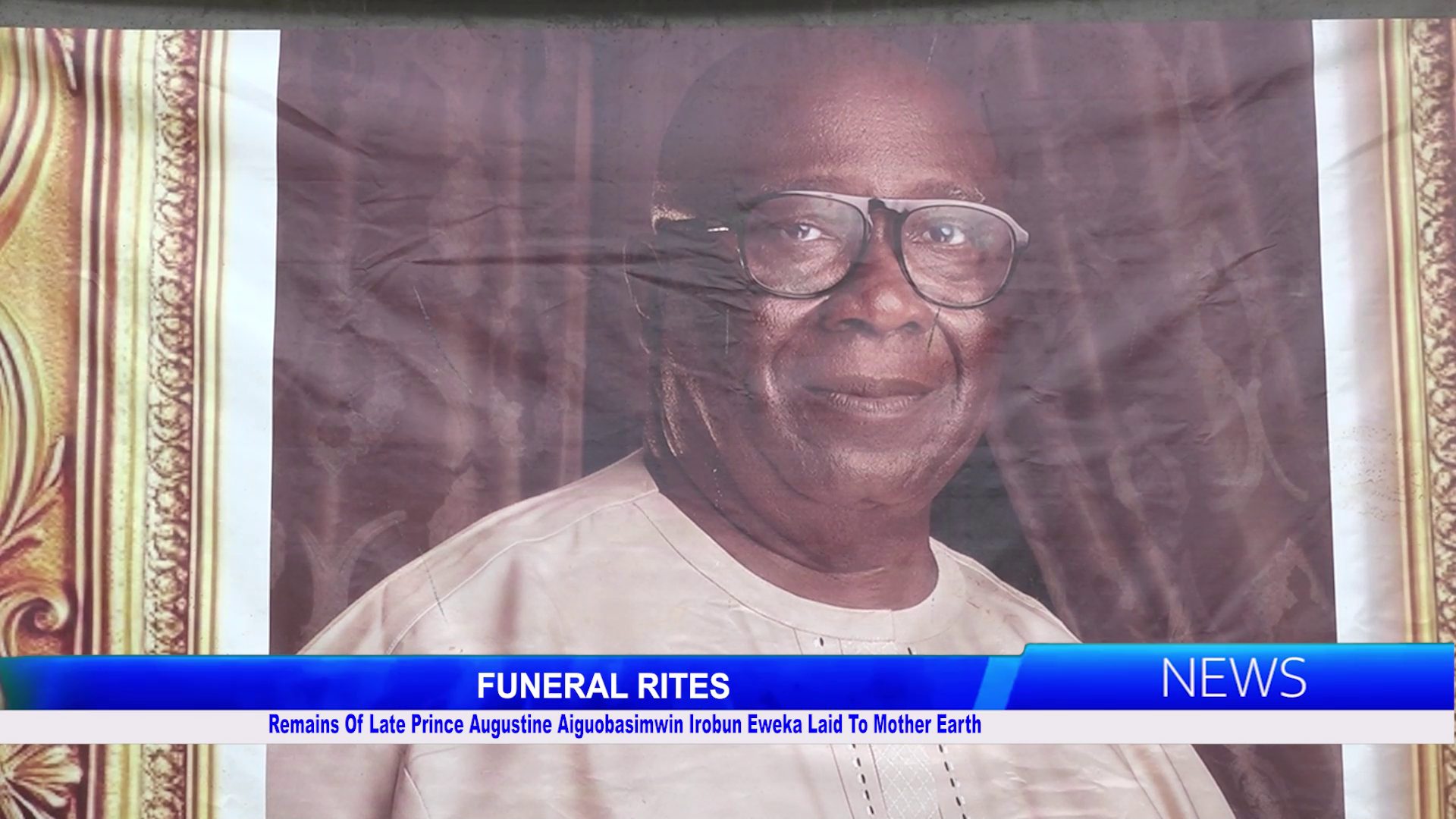 Remains Of Late Prince Augustine Aiguobasimwin Irobun Eweka Laid To Mother Earth