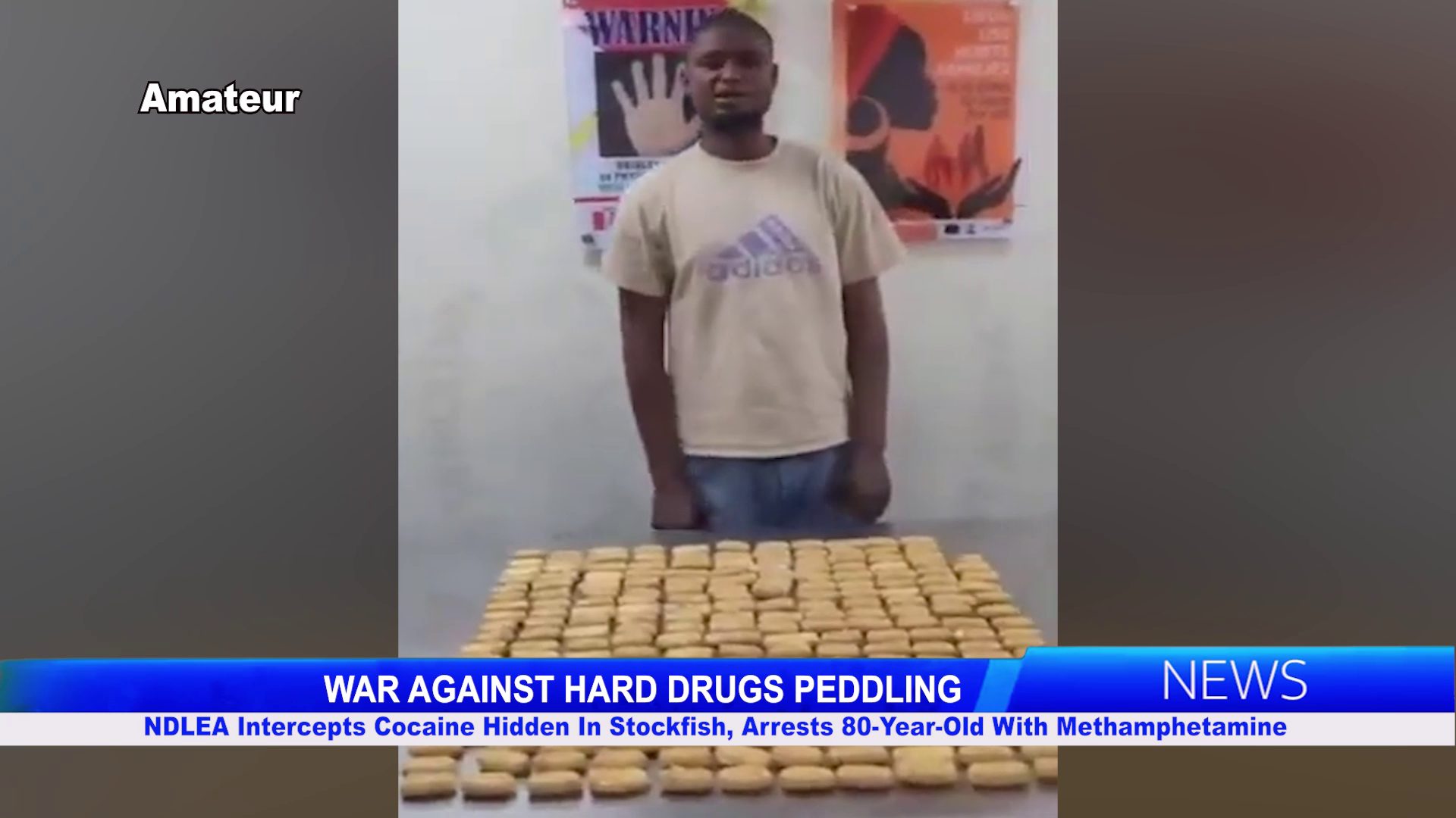 NDLEA Intercepts Cocaine Hidden In Stockfish, Arrests 80-Year-Old With Methamphetamine