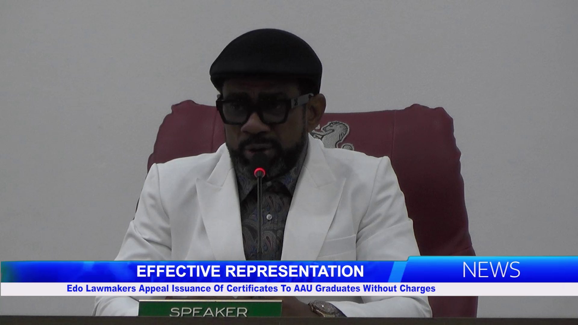 Edo Lawmakers Appeal Issuance Of Certificates To AAU Graduates Without Charges