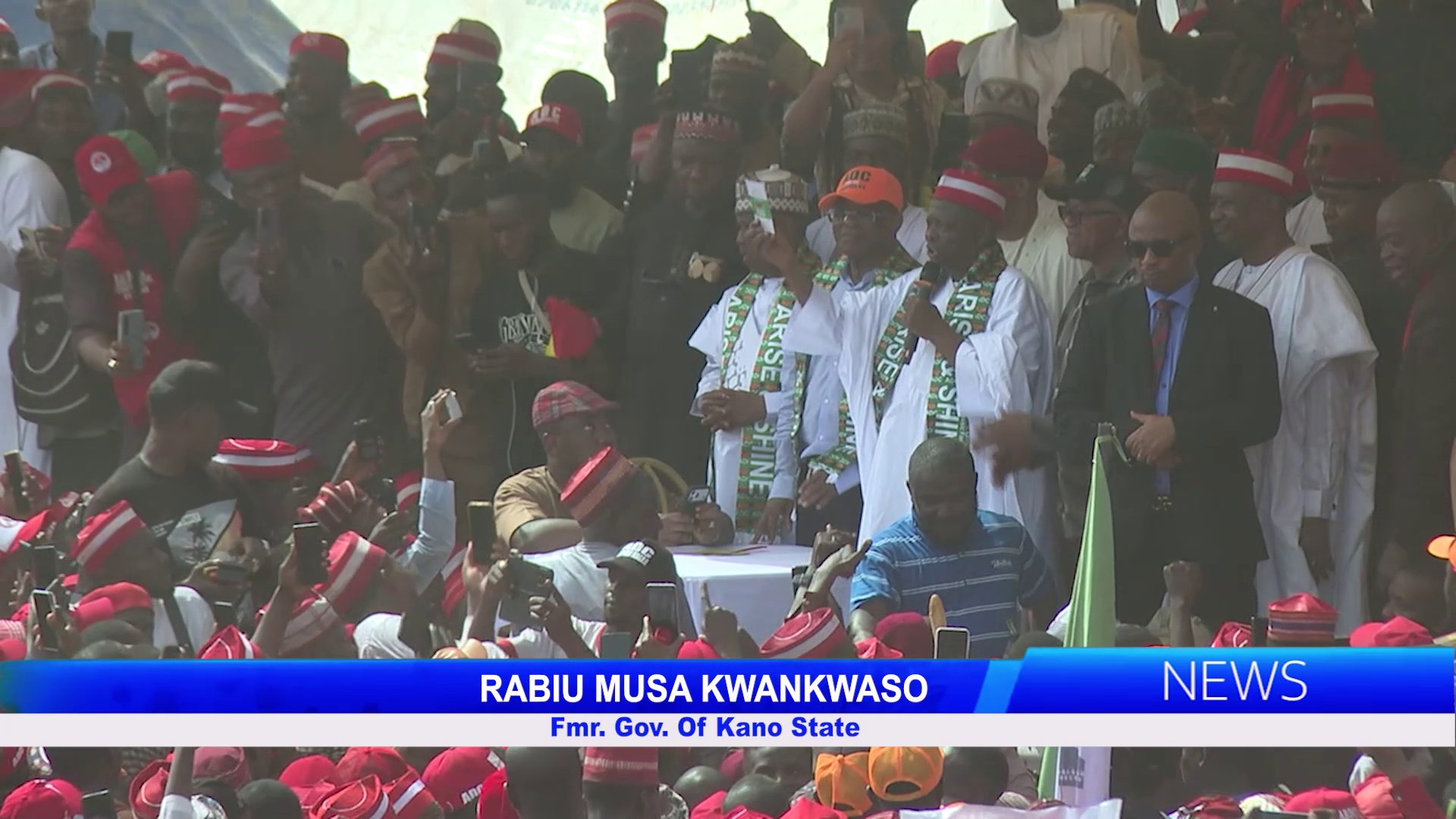 Former NNPP National Leader, Rabiu Musa Kwankwaso Joins ADC