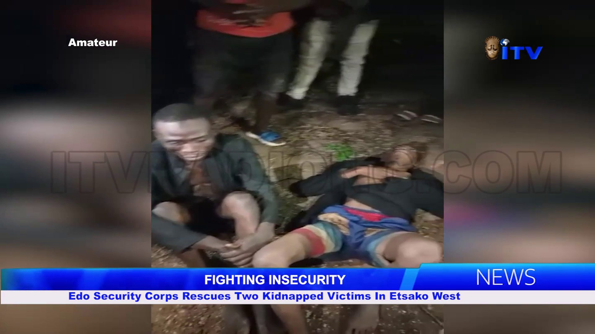 FIGHTING INSECURITY: Edo Security Corps Rescues Two Kidnapped Victims In Etsako West