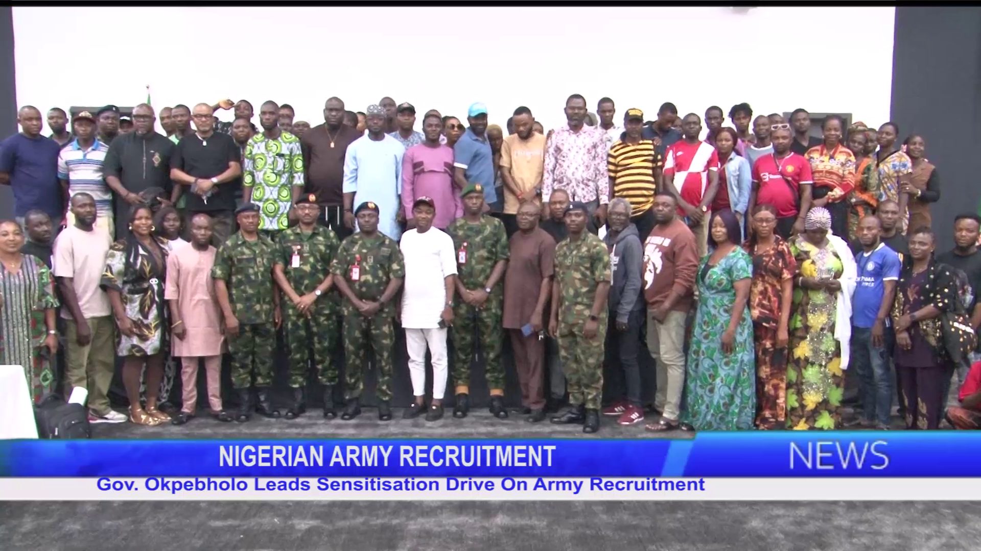 Gov. Okpebholo Leads Sensitisation Drive On Army Recruitment