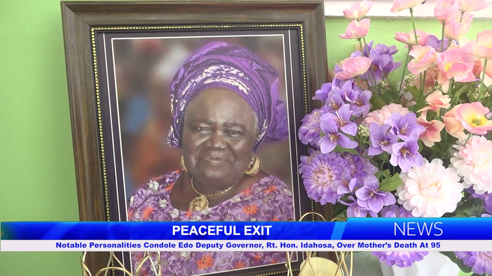 Notable Personalities Condole Edo Deputy Governor, Rt. Hon. Idahosa, Over Mother’s Death At 95