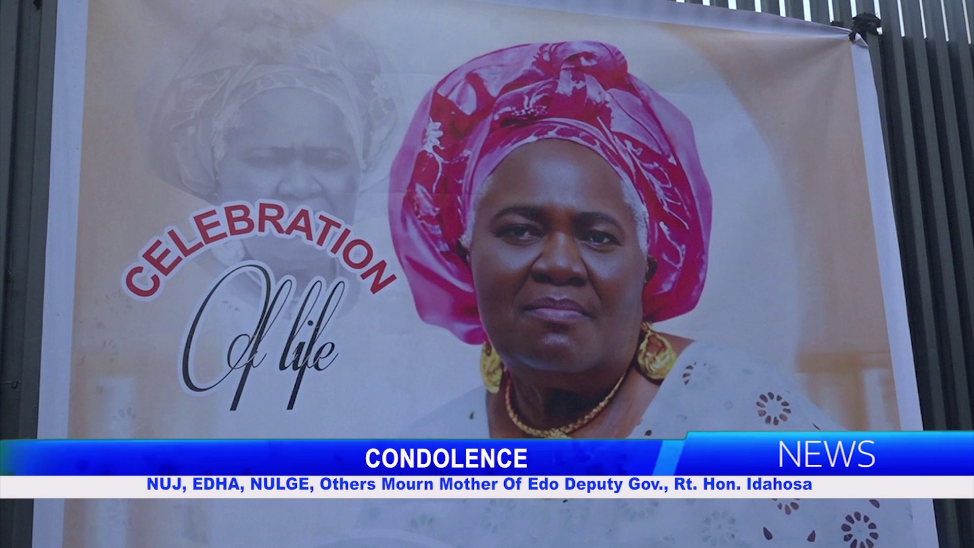 NUJ, EDHA, NULGE, Others Mourn Mother Of Edo Deputy Gov., Rt. Hon. Idahosa