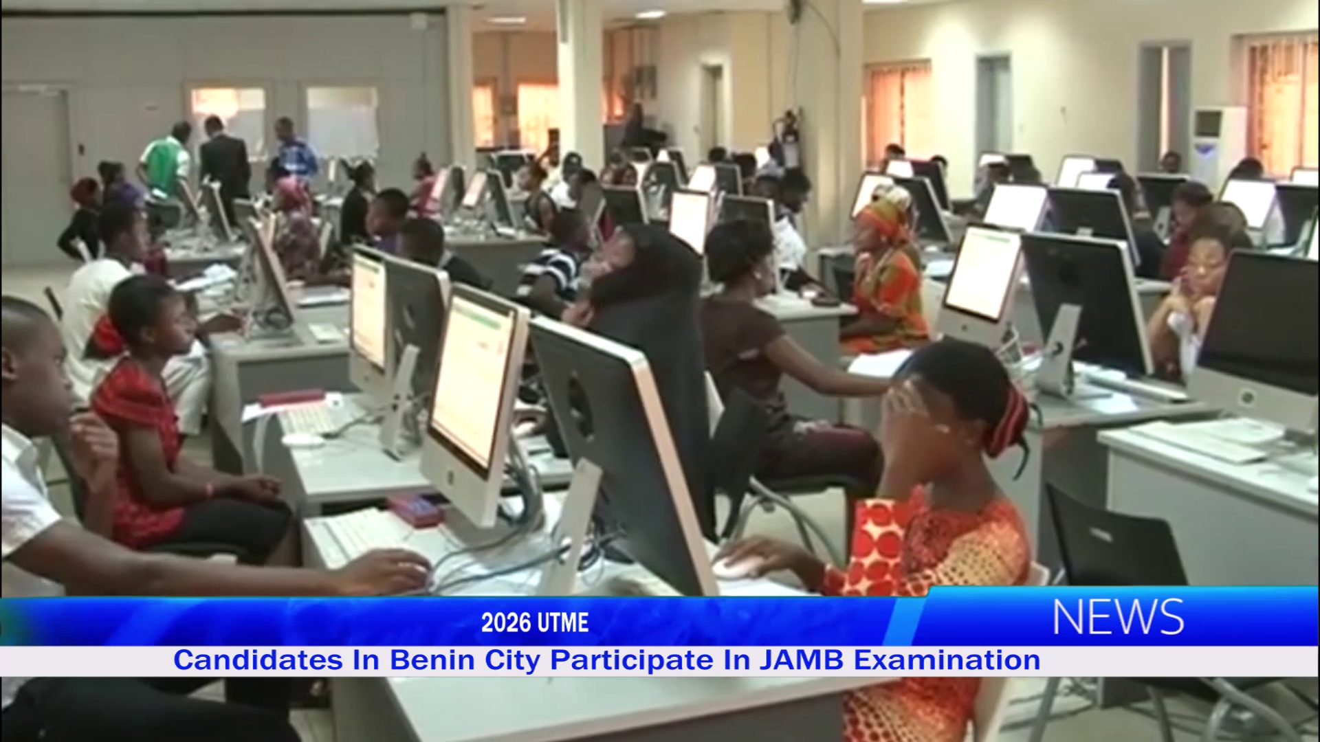 Candidates In Benin City Participate In JAMB Examination