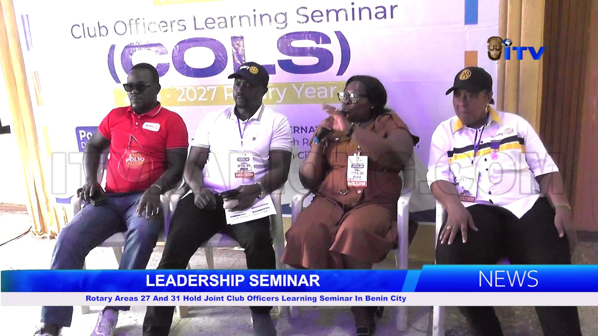 LEADERSHIP SEMINAR: Rotary Areas 27 And 31 Hold Joint Club Officers Learning Seminar In Benin City