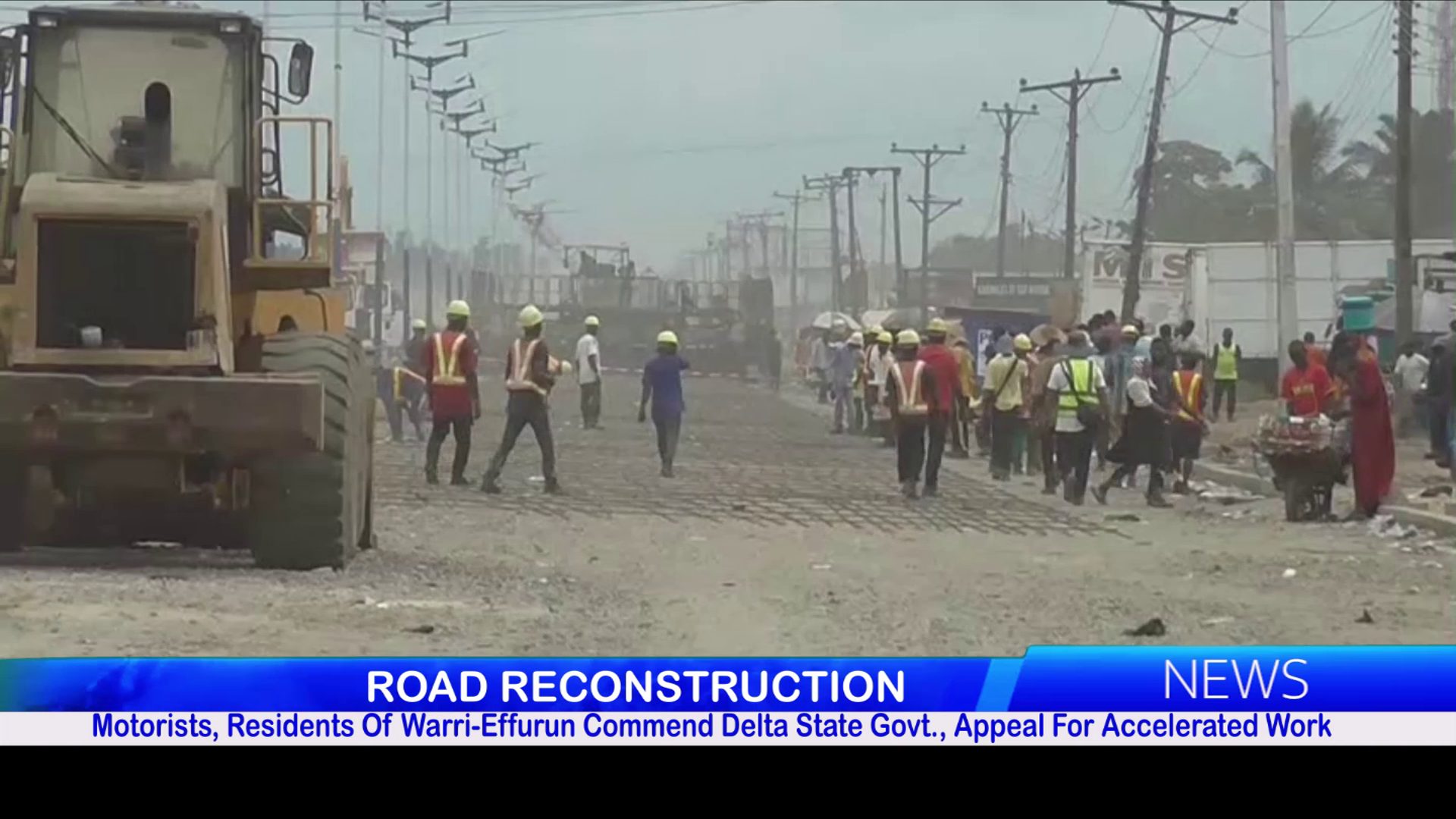 Motorists, Residents Of Warri-Effurun Commend Delta State Govt., Appeal For Accelerated Work