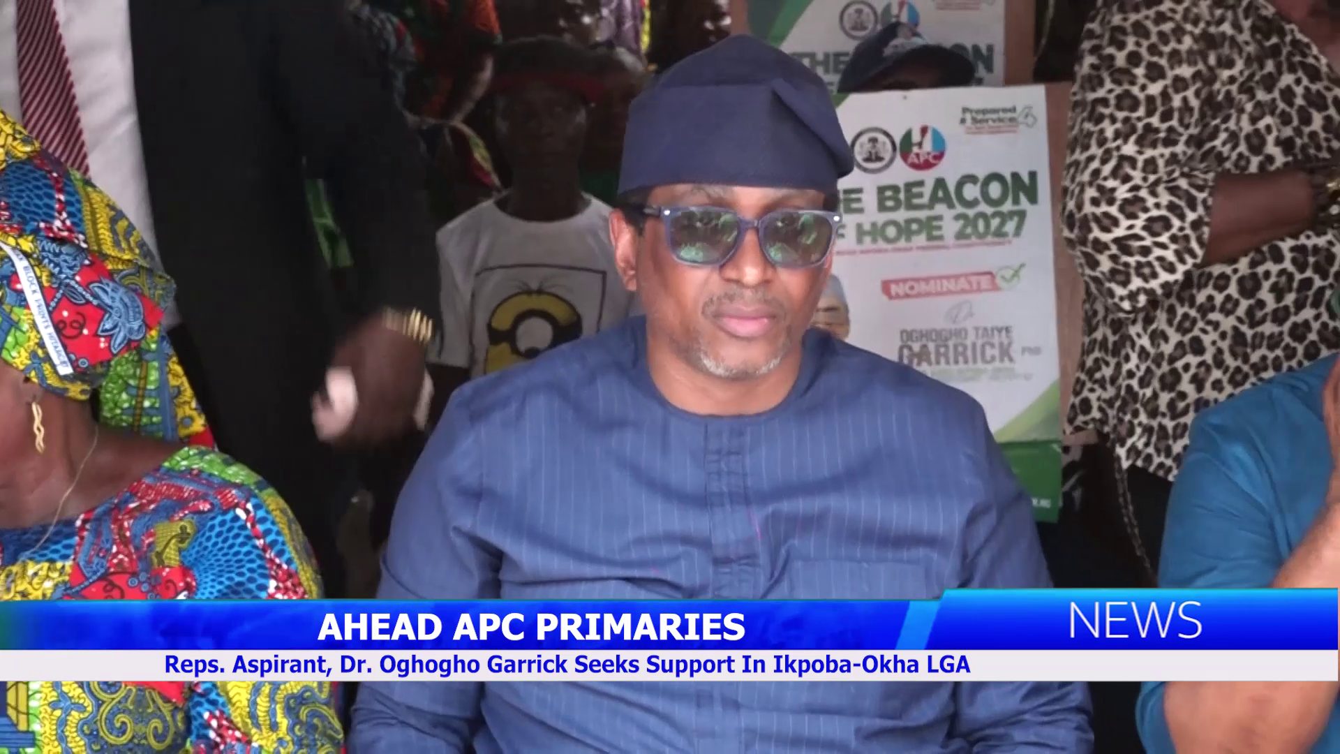 Reps. Aspirant, Dr. Oghogho Garrick Seeks Support In Ikpoba-Okha LGA
