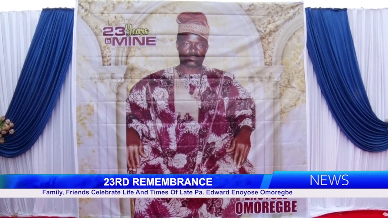 23RD REMEMBRANCE: Family, Friends Celebrate Life And Times Of Late Pa. Edward Enoyose Omoregbe