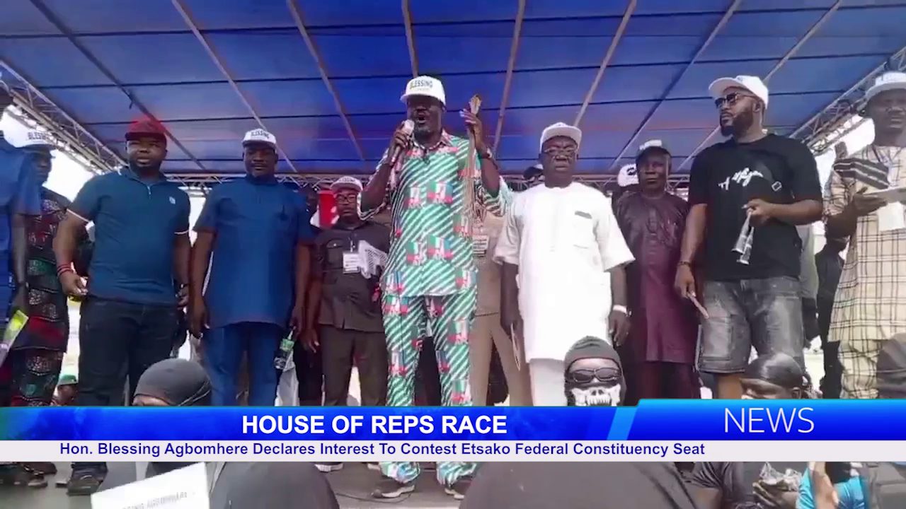 Hon. Blessing Agbomhere Declares Interest To Contest Etsako Federal Constituency Seat