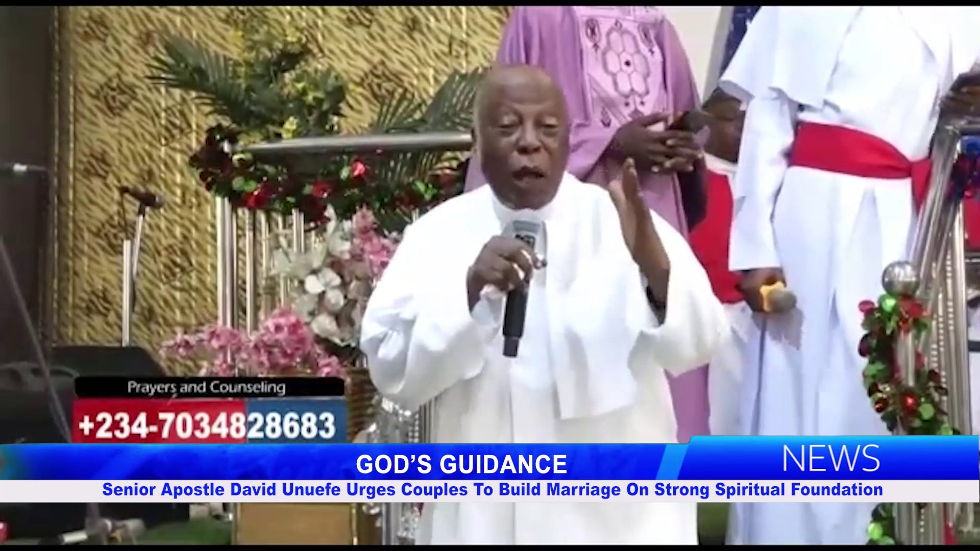 Senior Apostle David Unuefe Urges Couples To Build Marriage On Strong Spiritual Foundation