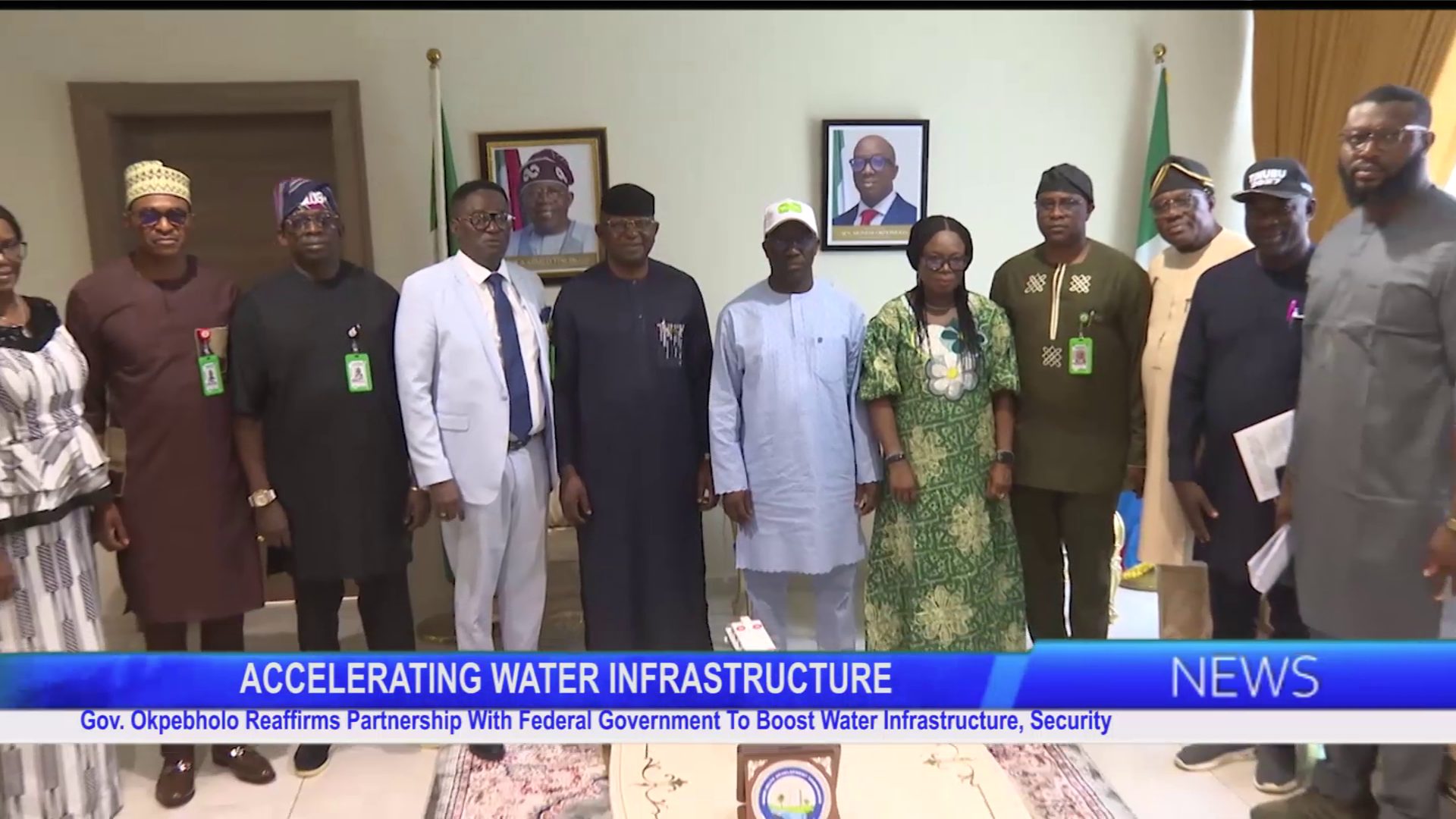 Gov. Okpebholo Reaffirms Partnership With Federal Govt. To Boost Water Infrastructure, Security