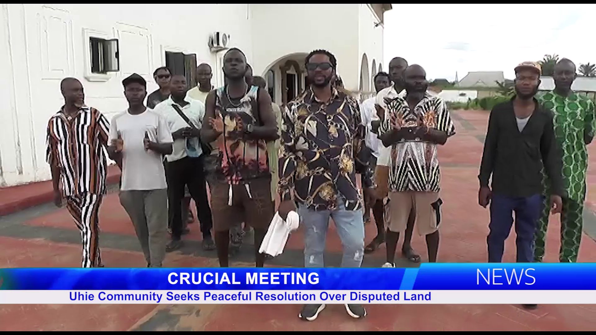 Uhie Community Seeks Peaceful Resolution Over Disputed Land