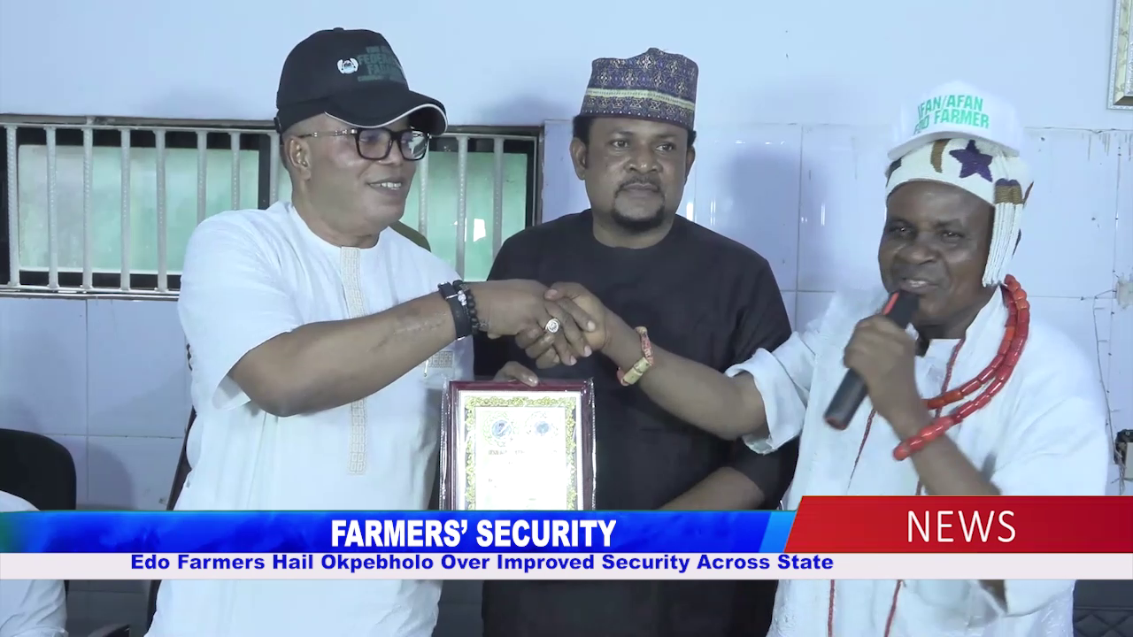 ‎Edo Farmers Hail Okpebholo Over Improved Security Across State