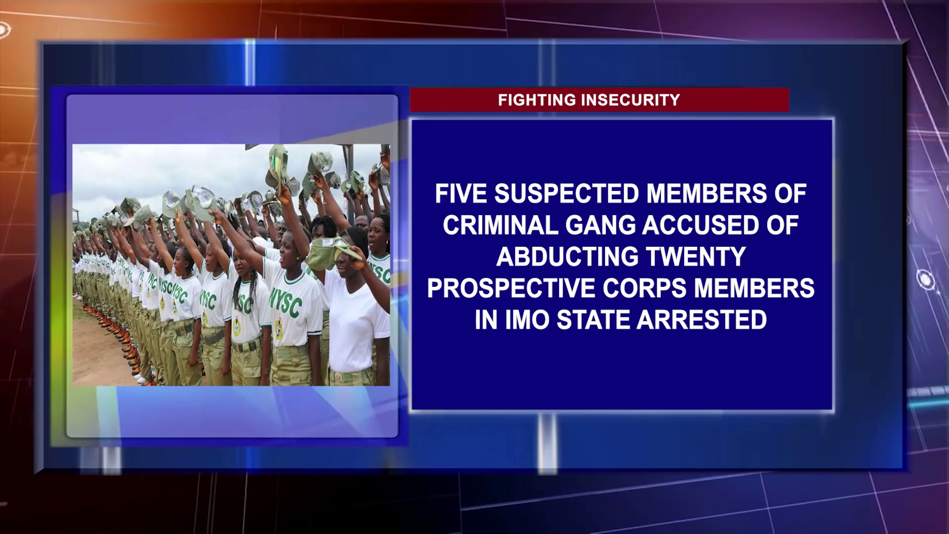 Five Suspected Members Of Criminal Gang Accused Of Abducting 20 Prospective Corps Members In Imo State Arrested